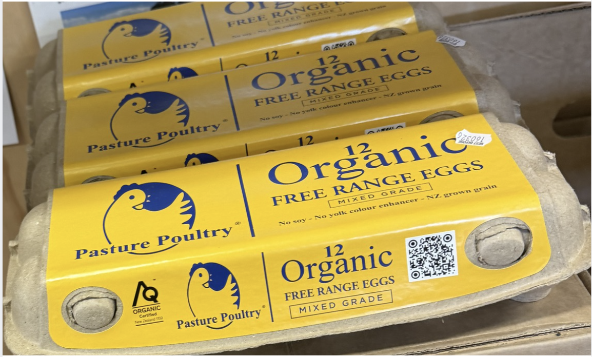 Organic Eggs in New Zealand